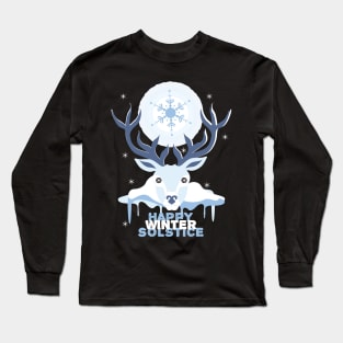 Solstice Deer Long Sleeve T-Shirt